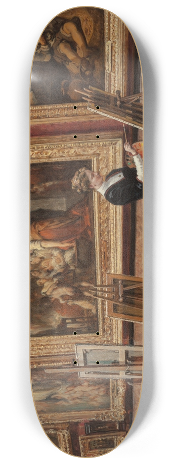 Louis Broud - Au Muse du Louvre  les Murillo 8.25 inch art skate deck