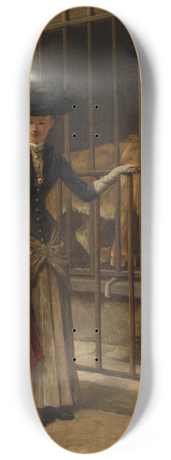 Louis-Charles Bombled - Visit to Artis 8.25 inch art skate deck
