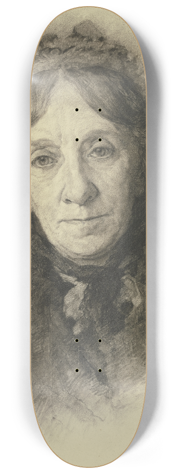 Louis Eysen - Bildnis der Mutter des Knstlers 8.25 inch art skate deck