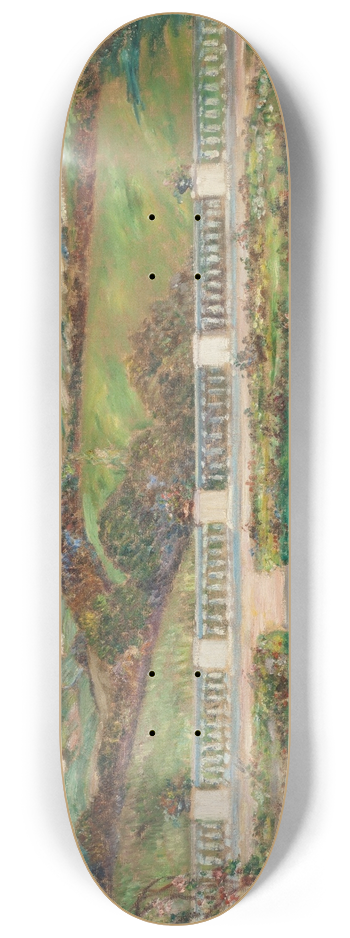 Louis Floutier - View from the Gardens 8.25 inch art skate deck
