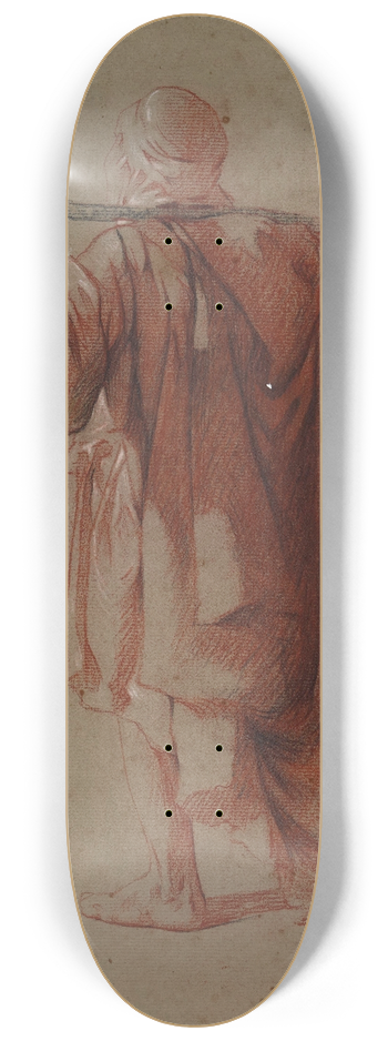 Louis-Franois Cabanes - Arabe vu de dos 8.25 inch art skate deck