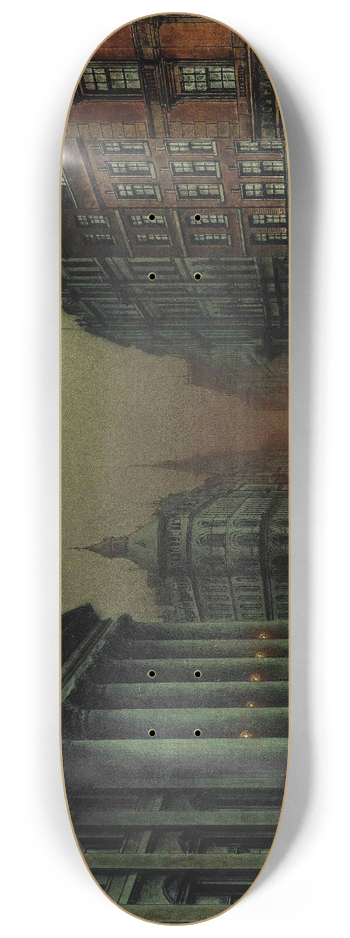 Louis Grimshaw - The Mansion House, London 8.25 inch art skate deck