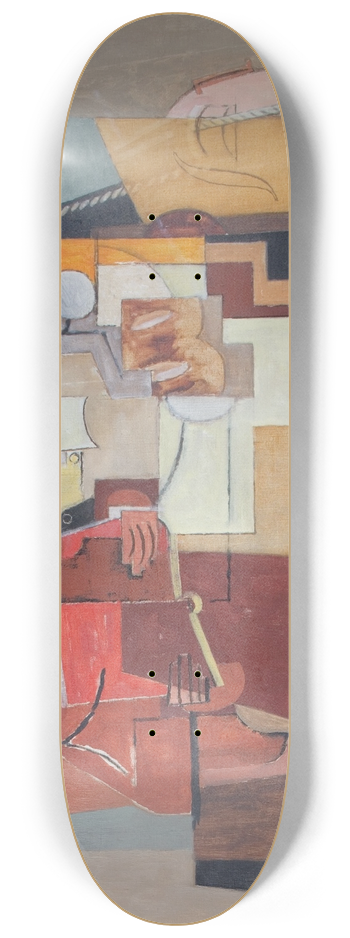 Louis Marcoussis - Le Lecteur 8.25 inch art skate deck