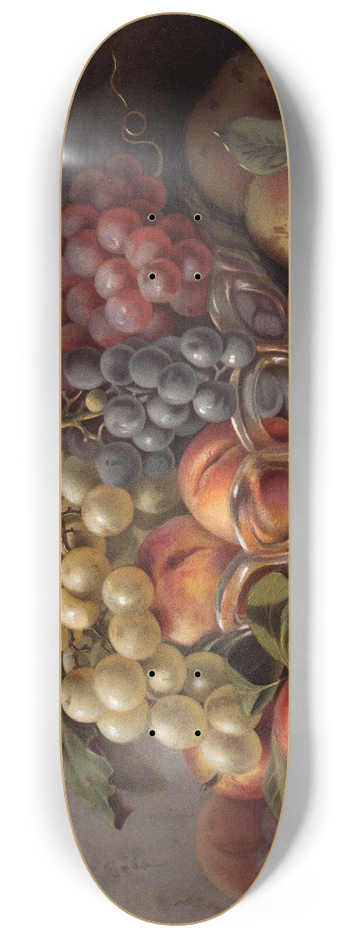 Louis Prang - Autumn Fruit 8.25 inch art skate deck