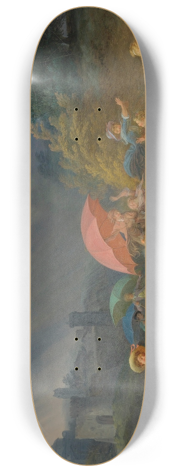 Louis Rolland Trinquesse - Le Feu Aux Poudres 8.25 inch art skate deck
