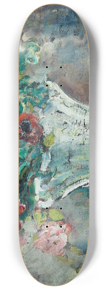 Louis Valtat - Vase de fleurs 8.25 inch art skate deck