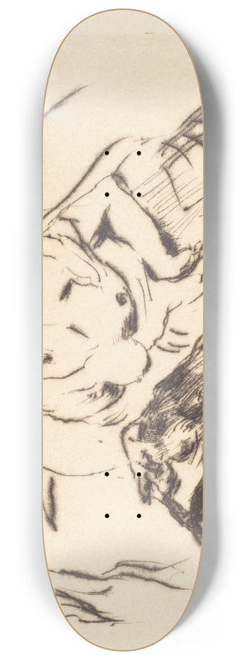 Lovis Corinth - Salome 8.25 inch art skate deck