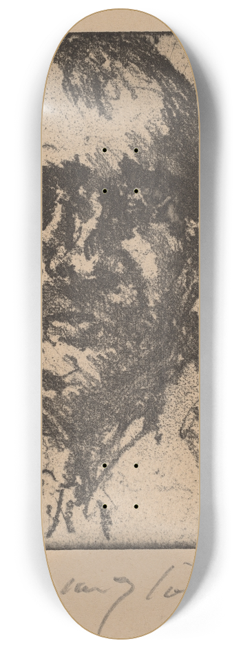 Lovis Corinth - Self-Portrait 8.25 inch art skate deck