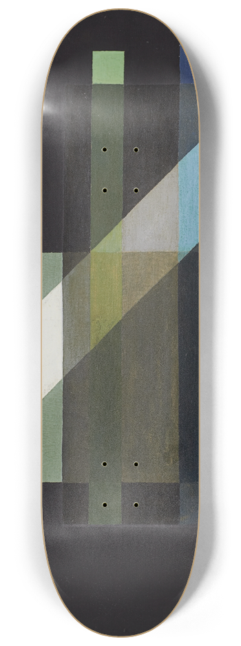 Lszl Moholy-Nagy - Construction 8.25 inch art skate deck