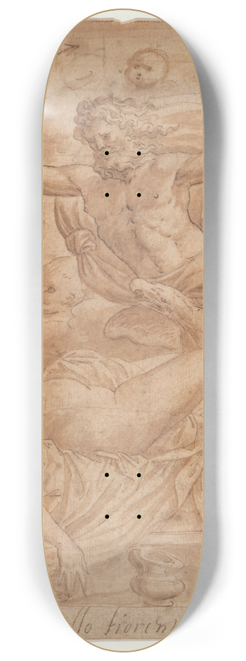 Luca Penni - Jupiter andSemele 8.25 inch art skate deck