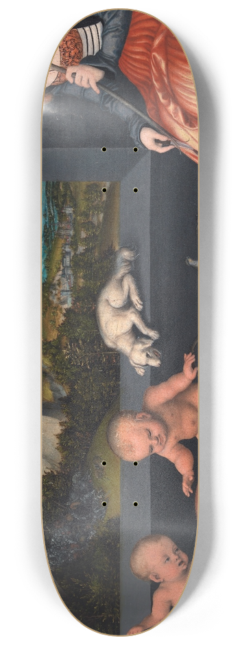 Lucas Cranach the Elder - Melancholy 8.25 inch art skate deck