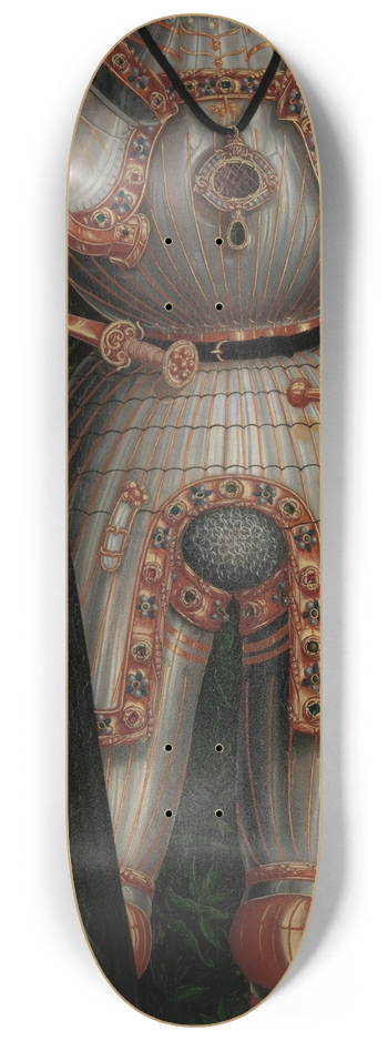 Lucas Cranach the Elder - Saint Maurice 8.25 inch art skate deck