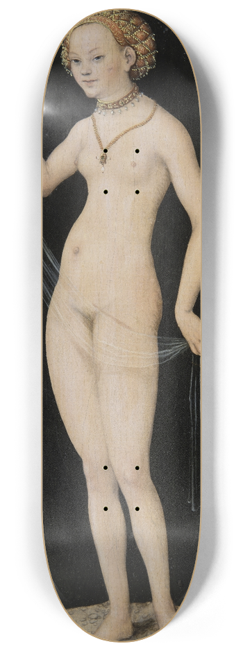 Lucas Cranach the Elder - Venus 8.25 inch art skate deck