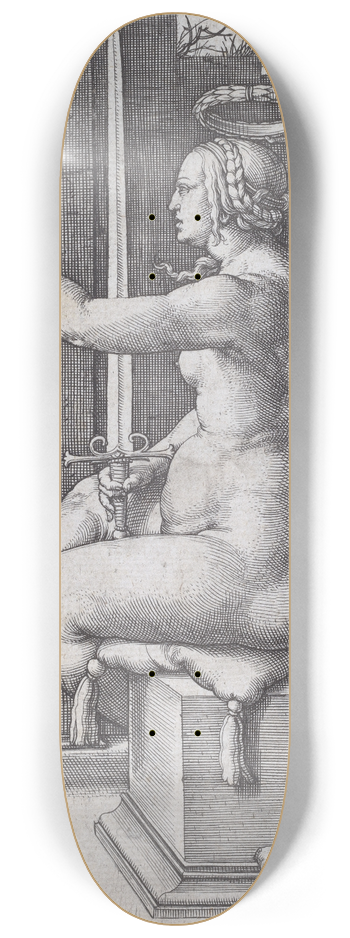 Lucas Van Leyden - Justicia 8.25 inch art skate deck