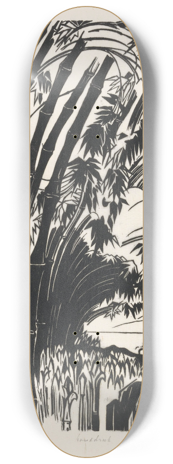 Johannes Frederik Engelbert ten Klooster - Bamboe 8.25 inch art skate deck