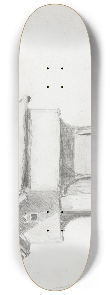 Ludvig Karsten - Stabbur 8.25 inch art skate deck