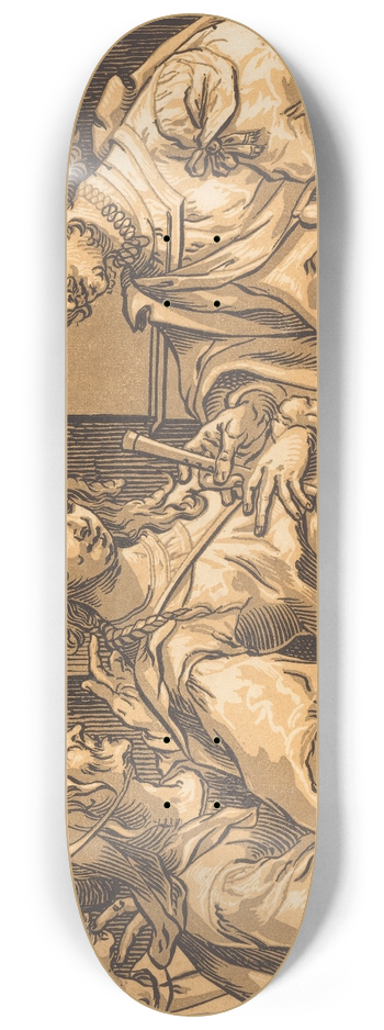 Ludwig Bsinck - The Procuress 8.25 inch art skate deck