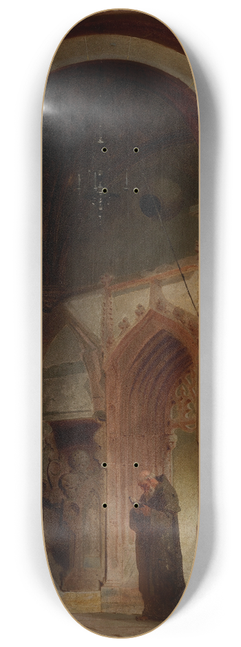 Ludwig Dittweiler - Aus Kloster Maulbronn 8.25 inch art skate deck