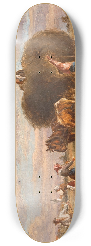Ludwig Mller-Cornelius - Haymaking 8.25 inch art skate deck