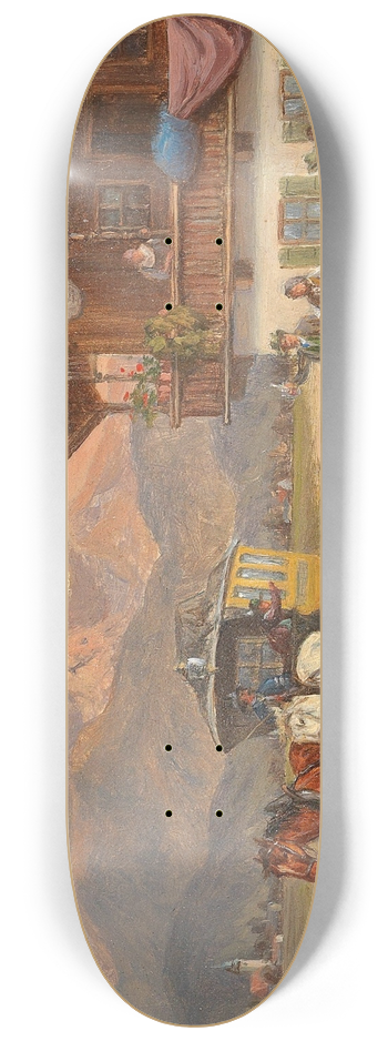 Ludwig Mller-Cornelius - Post Coach 8.25 inch art skate deck