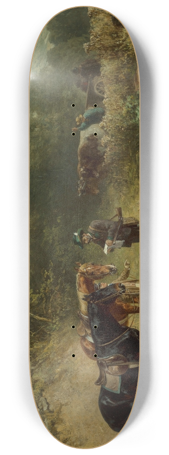 Ludwig Voltz - After the hunt 8.25 inch art skate deck