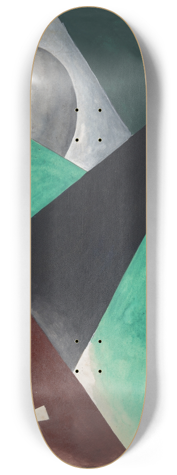 Lyubov Popova - PainterlyArchitectonic 8.25 inch art skate deck