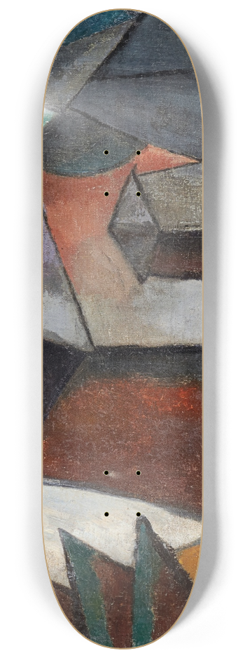 Lyubov Popova - Untitled 8.25 inch art skate deck
