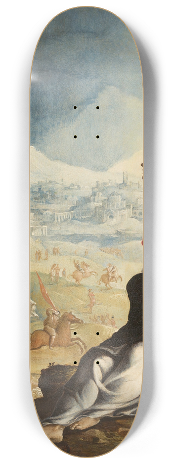 Maarten Van Heemskerck - The Crucifixion 8.25 inch art skate deck