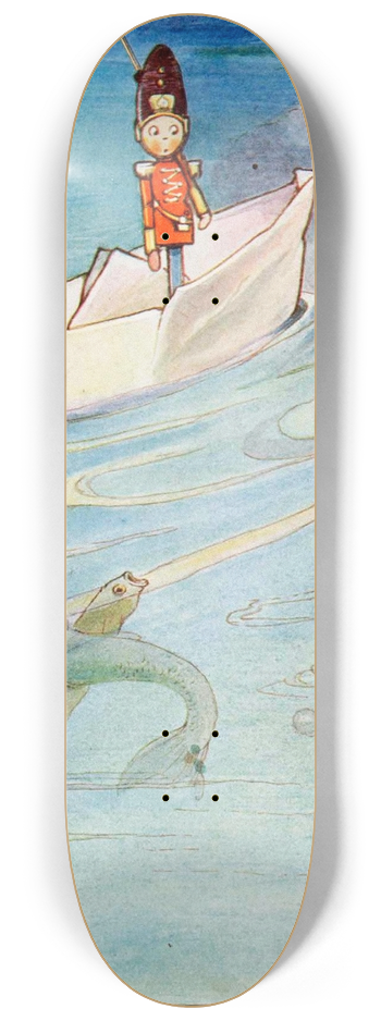 Mabel Lucie Attwell - The Steadfast Tin Soldier 8.25 inch art skate deck