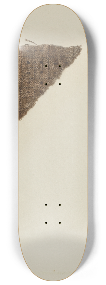 Mabel S. Kelton - Linen and Cotton Homespun 8.25 inch art skate deck