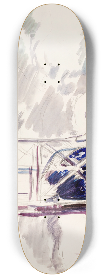 Magnus Enckell - Naiset ulkosalla, luonnos 8.25 inch art skate deck