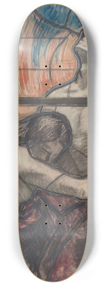 Magnus Enckell - Purgatory 8.25 inch art skate deck