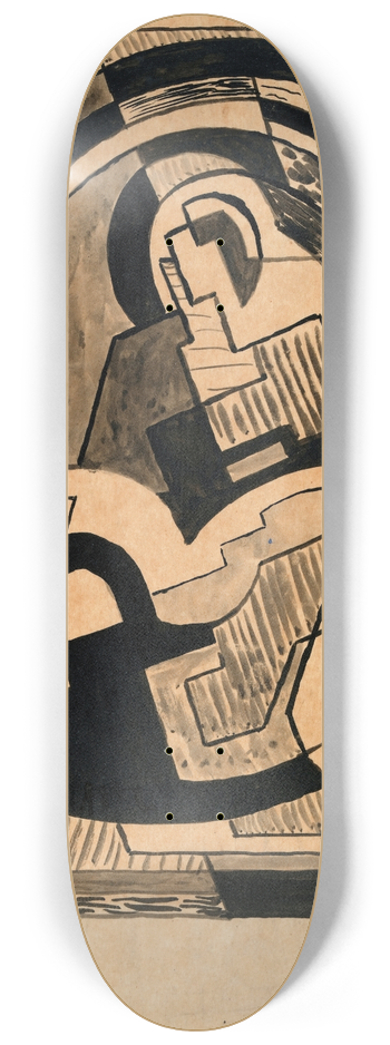 Mainie Jellett - Piet 8.25 inch art skate deck