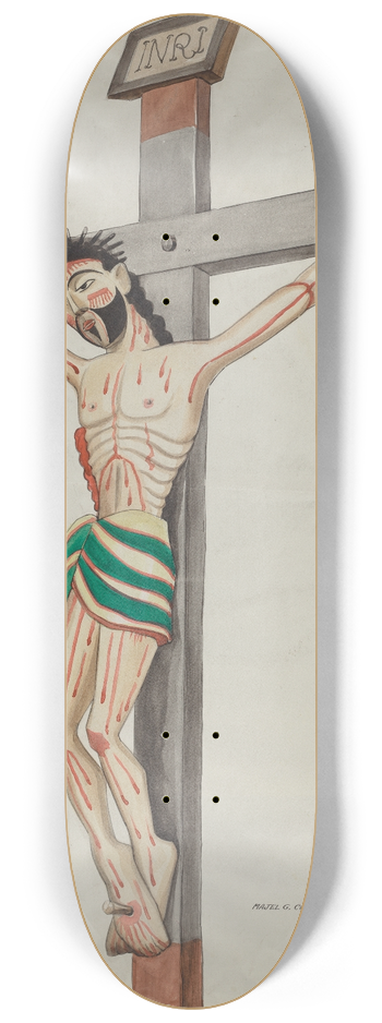 Majel G. Claflin - Cruciform  Bulto 8.25 inch art skate deck