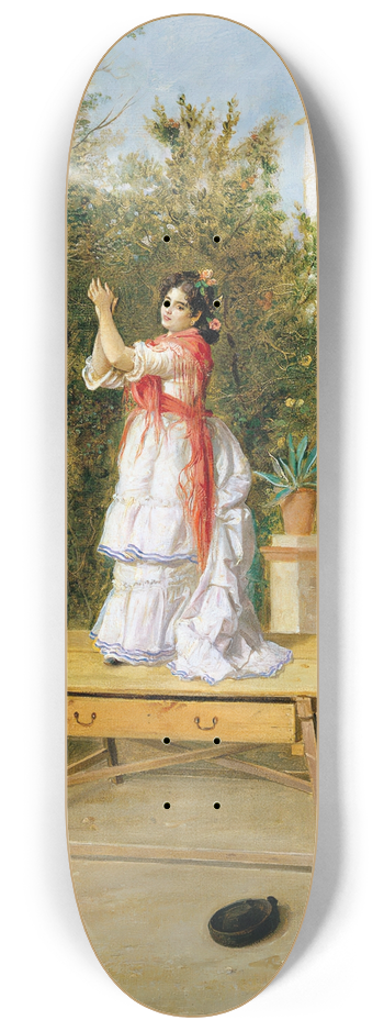 Manuel Cabral Aguado Bejarano - Dancing 8.25 inch art skate deck