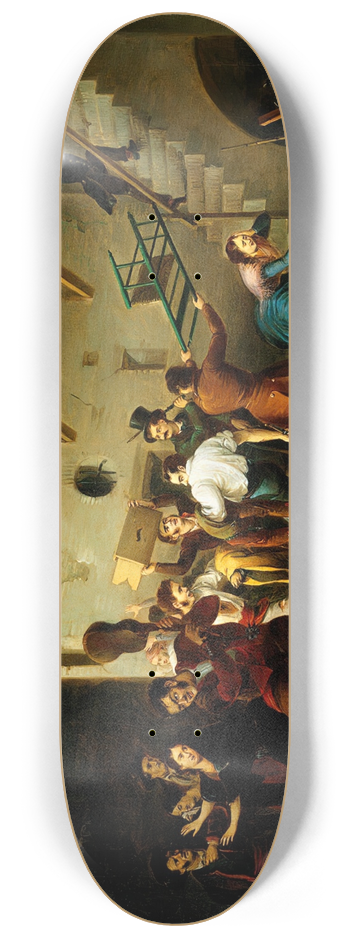 Manuel Cabral Aguado Bejarano - The Brawl 8.25 inch art skate deck
