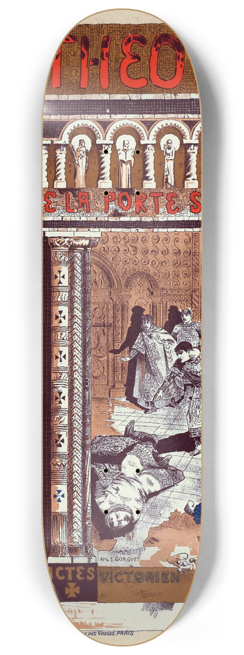 Manuel Orazi - Thodora 8.25 inch art skate deck