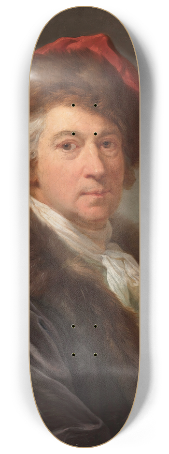 Marcello Bacciarelli - Self-portrait 8.25 inch art skate deck