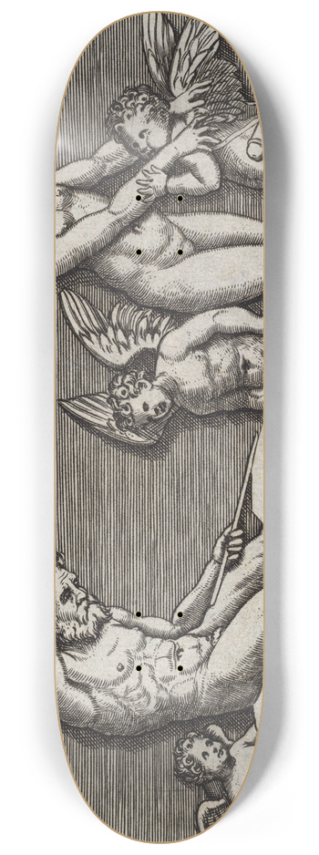 Marco Dente - Vulcan at the Forge 8.25 inch art skate deck