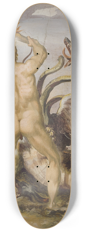 Marco Marchetti - Hercules and the hydra from Lerna 8.25 inch art skate deck