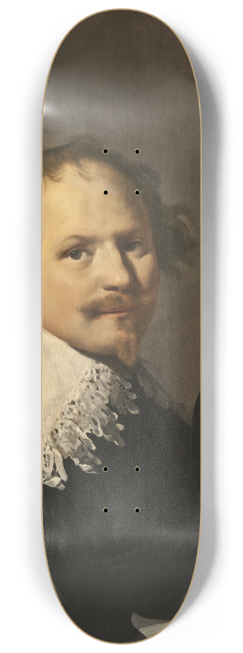 Johannes Paulus Moreelse - Portrait of a Man 8.25 inch art skate deck