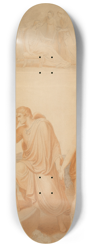 Johannes Riepenhausen - The Farewell 8.25 inch art skate deck