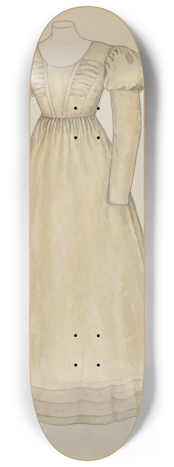 Margaret Concha - Quaker Dress 8.25 inch art skate deck