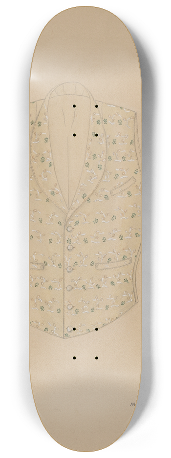 Margaret Concha - Waistcoat 8.25 inch art skate deck