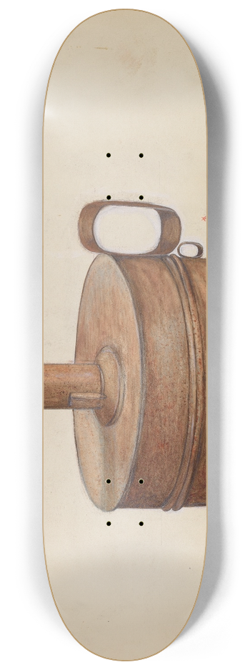 Margaret Stottlemeyer - Candlestick 8.25 inch art skate deck