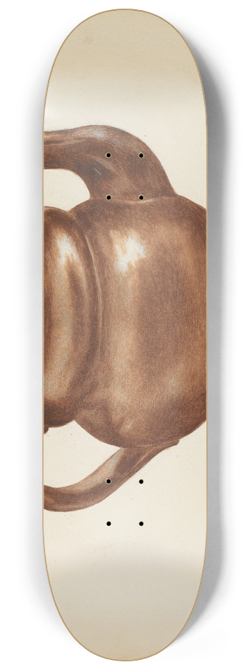 Margaret Stottlemeyer - Teapot 8.25 inch art skate deck