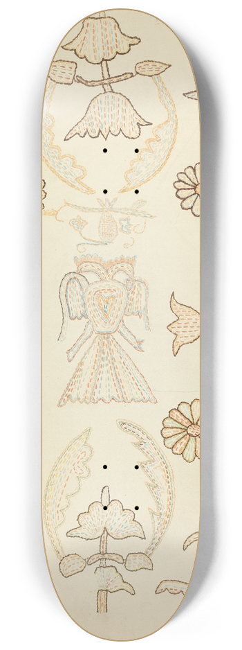 Margery Parish - Wall Decoration 8.25 inch art skate deck