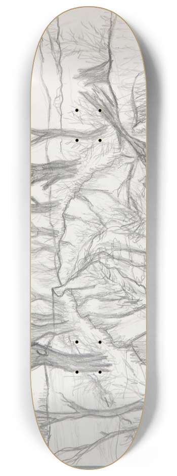 Marian Kopf - Parw 8.25 inch art skate deck