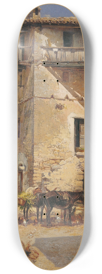 Mariano Barbasn - Antcoli Corrado Square 8.25 inch art skate deck