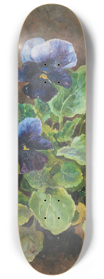Maria Yakunchikova - Flower study 8.25 inch art skate deck